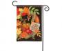GARDEN FLAG GRAPEVINE WREATH