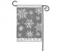 GARDEN FLAG WINTER SNOWFLAKES
