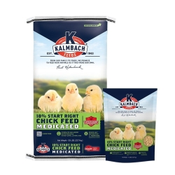 FEED CHICK STARTER 18%CR MED 50#