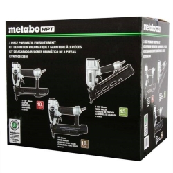 KIT NAILERS 3PC FINISH METABO