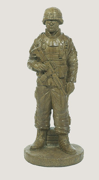 STATUE STANDING SOLDIER