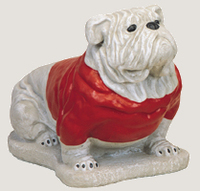 STATUE LARGE BULLDOG