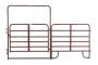 PANEL CORRAL RED 8' W/ 4' GATE
