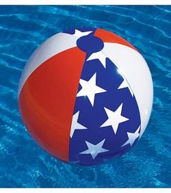 POOL BEACH BALL AMERICANA 22"