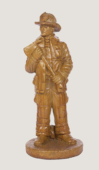 STATUE FIREMAN