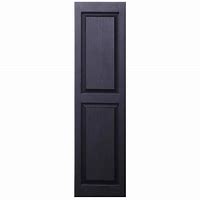 SHUTTER VINYL PNL 15X75 BLACK PR