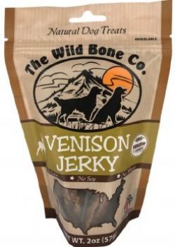 TREAT DOG VENISON JERKY 4.5OZ