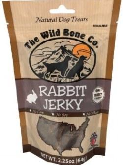 TREAT DOG RABBIT JERKY 2.25OZ