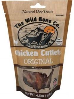 TREAT DOG CHICKEN CUTLET 4.5OZ