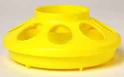 FEEDER POULTRY BASE YELLOW QT