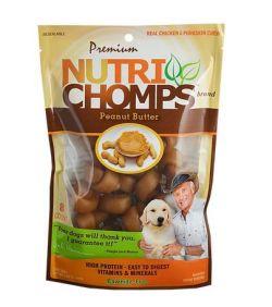 TREAT DOG NUTRI-CHOMPS P-B 8CT