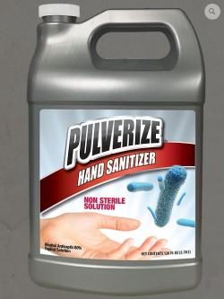 SANITIZER PULVERIZE LIQUID GAL