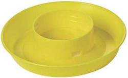 BASE WATERER PLASTIC QT YELLOW