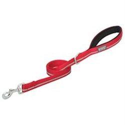 LEASH RED 1"X4'