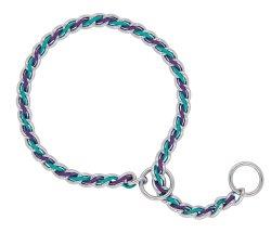 CHAIN LACED 22" PURPLE/TURQUOISE