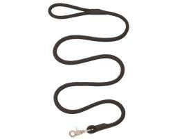 LEASH ROPE BLACK 1/2"X4'