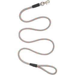 LEASH ROPE GRAY/ORANGE 1/2"X4'