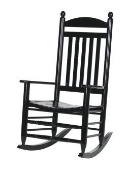 ROCKING CHAIR HINKLE SLAT BLACK