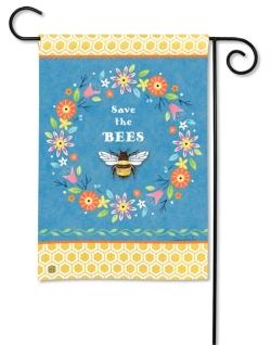 GARDEN FLAG SAVE THE BEES