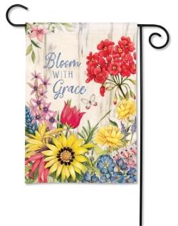 GARDEN FLAG BLOOM W/ GRACE