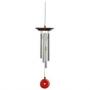 WIND CHIME WOODSTOCK RED JASPER