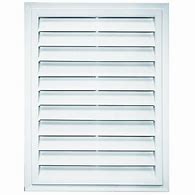 VENT GABLE VNYL WHITE 18X24