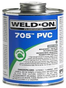 GLUE PVC #705 4OZ EA