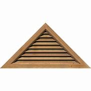 VENT WOOD GABLE 12/12X4' BASE