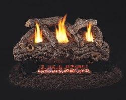LOGS 24" V.F.  GOLD OAK DESIGN
