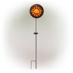 SOLAR LED SUN GARDEN STAKE