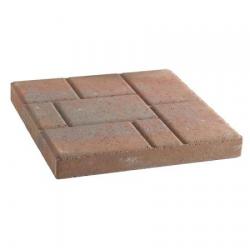 STEPSTONE 16" SQ RED BRICK FACE