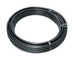 TUBING BLACK POLY 1-1/2" PER FT