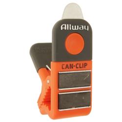 CAN CLIP 2" ORANGE/BLK ALLWAY