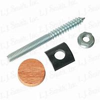 RAIL BOLT PLUG OAK 1" C-3000