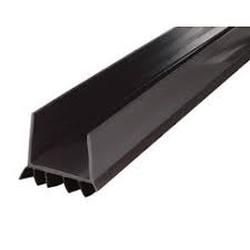 RUBBER DOOR SWEEP 36" STD BRN