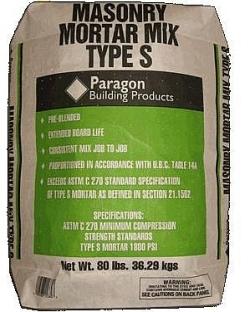 MORTAR TYPE S 75#